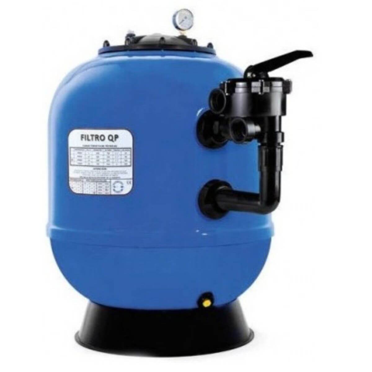 Filtro de piscina laminado Azur QP con válvula lateral 6 vías