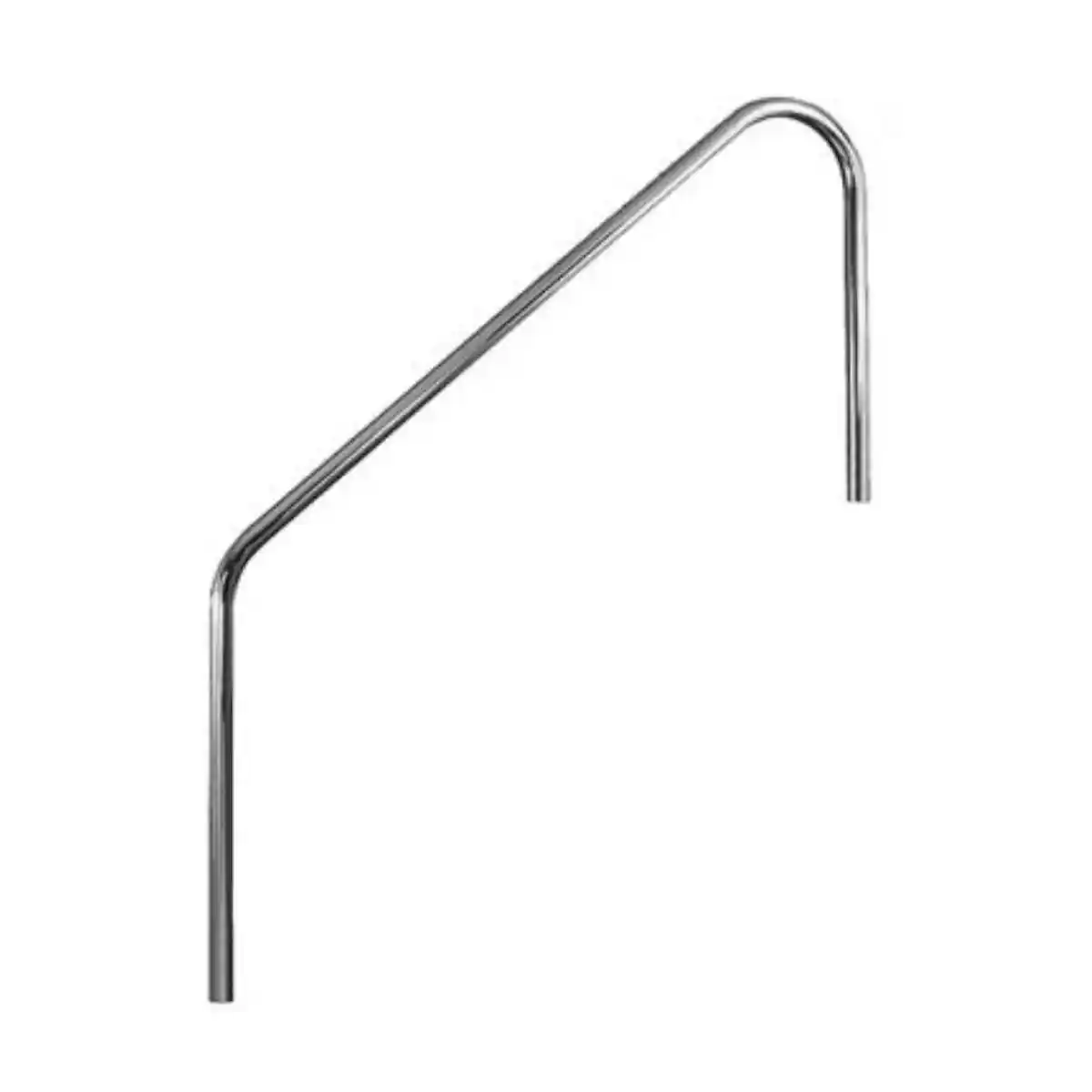 Barandilla para piscinas doble curva para atornillar de acero inoxidable AISI 316 QP