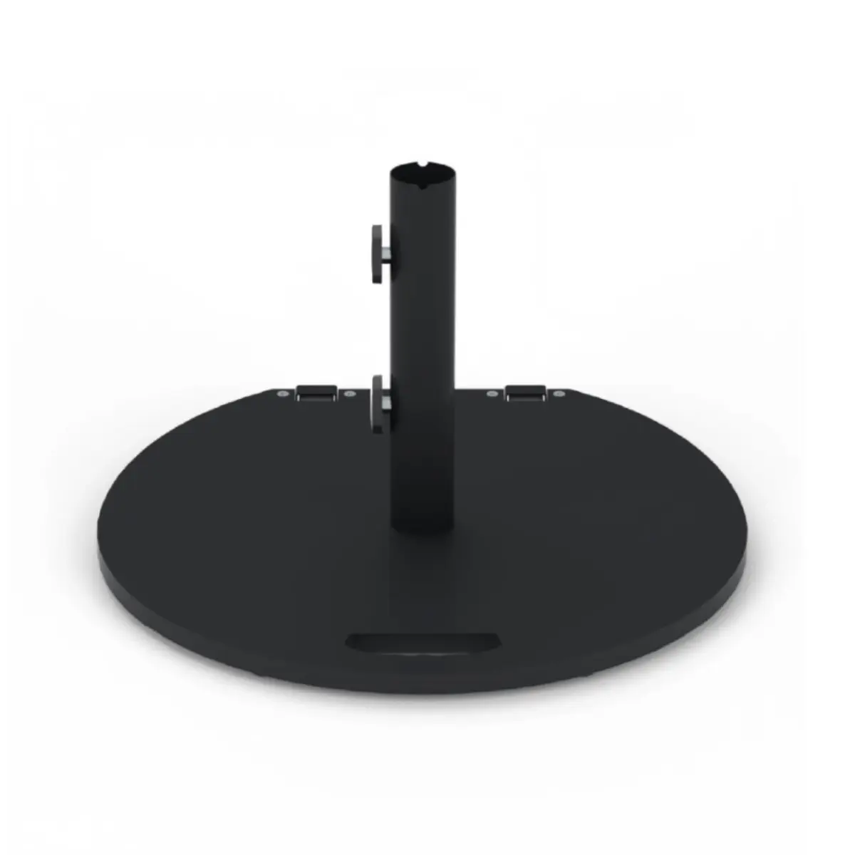 Base con ruedas IASO BM-48 para sombrilla Arles y Tavira blanco/negro