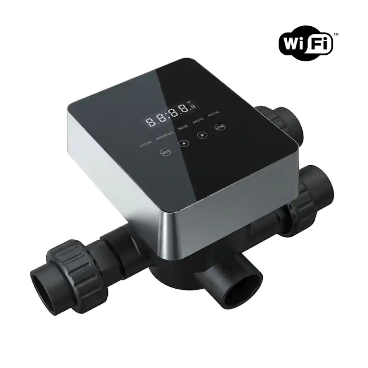 Aquark I-Wash Válvula automática WI-FI para filtros de piscina