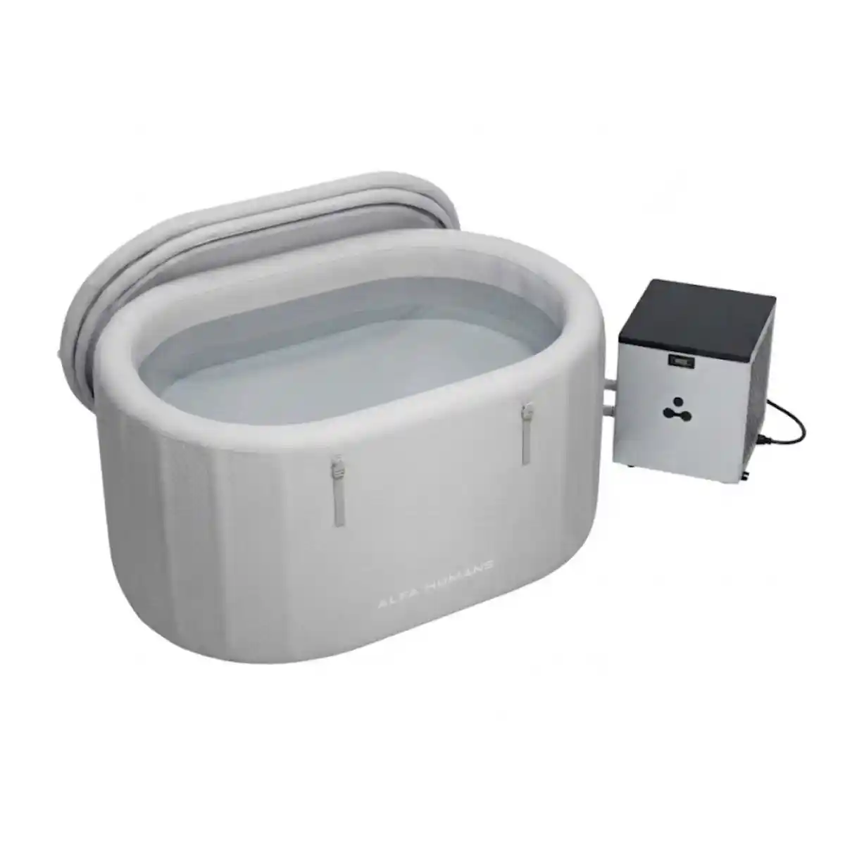 Bañera de hielo y agua caliente Ice Bath O2 Pro Alfa Humans con motor Inverter 1.5 HP
