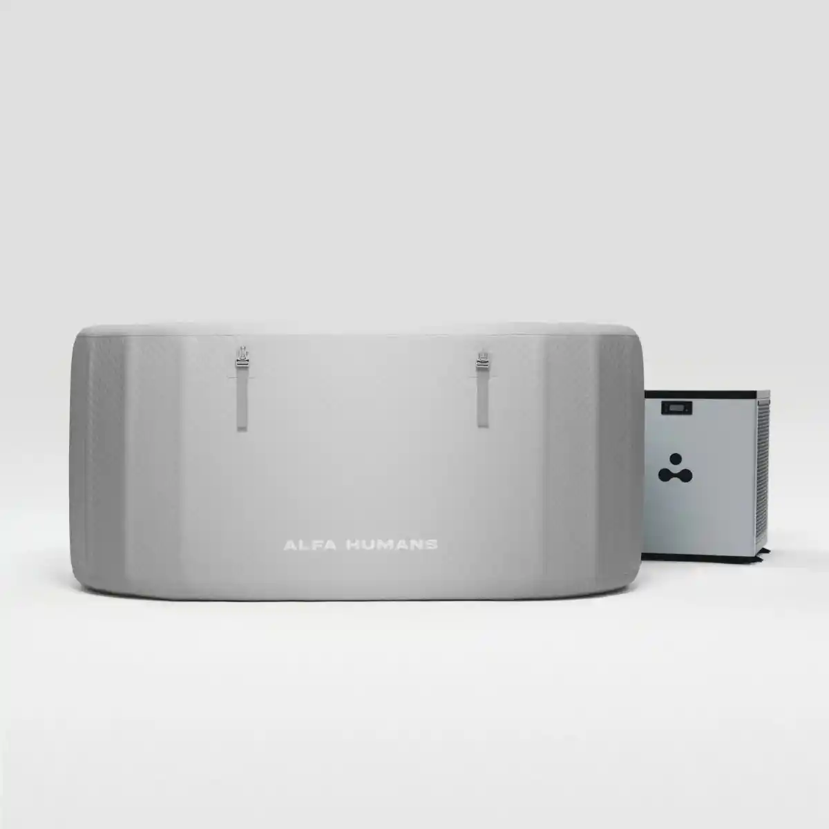 Bañera de hielo y agua caliente Ice Bath O2 Pro Alfa Humans con motor Inverter 1.5 HP