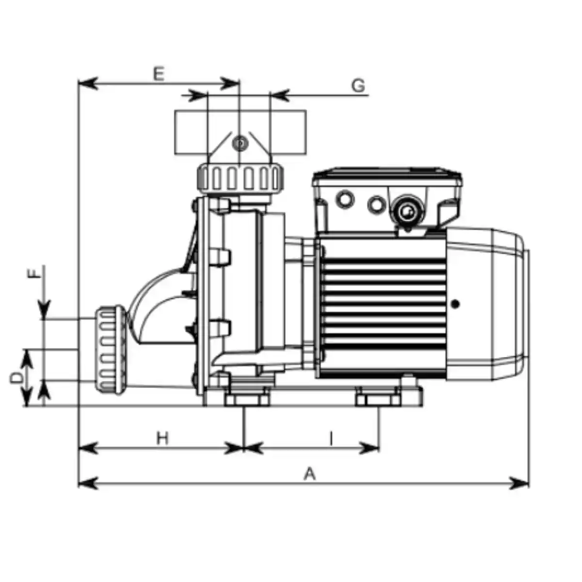 Bomba de recirculación para hidromasaje y spa ESPA Tiper 2 – 125 (1,25 CV)