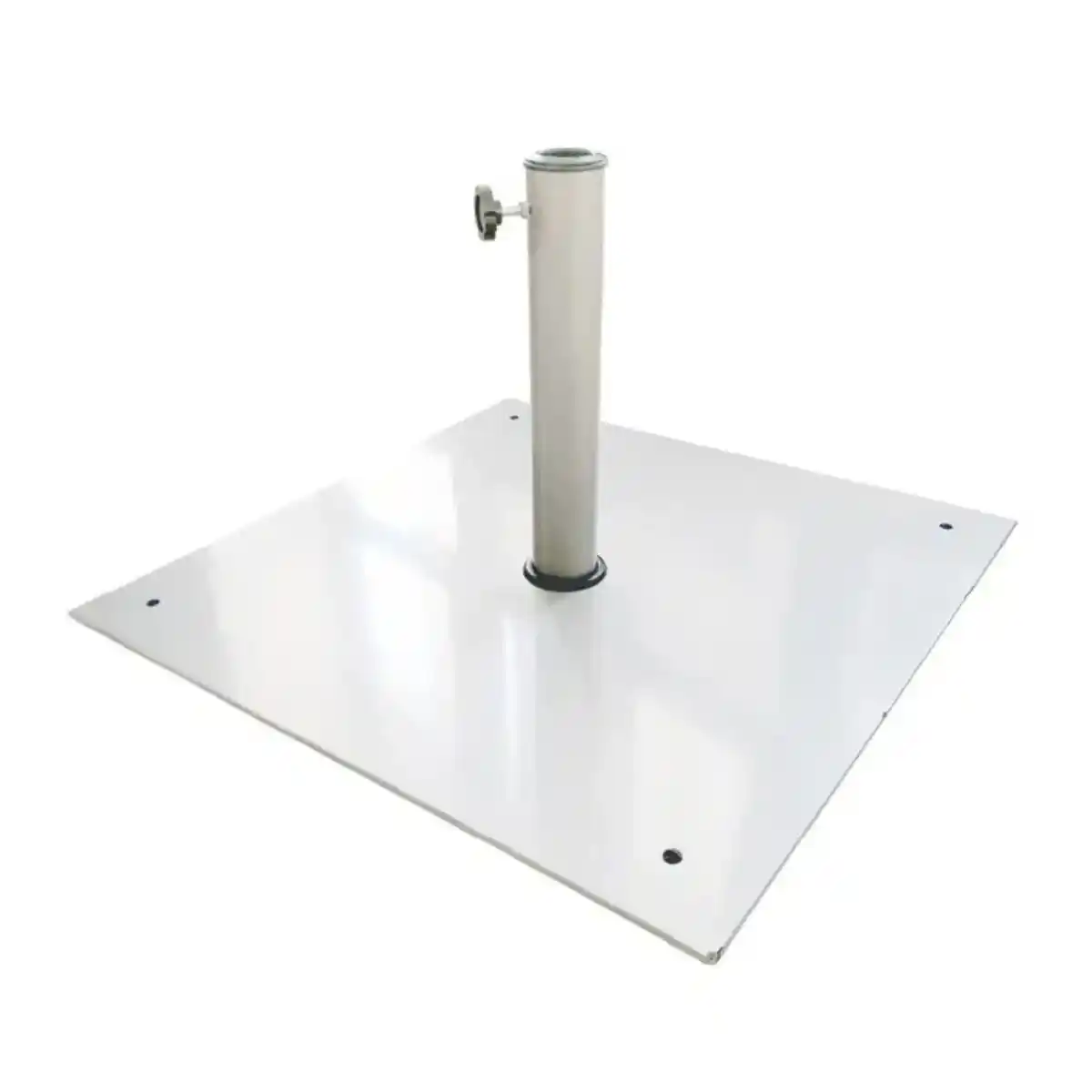 IASO BS-19 base blanco/negra para sombrilla Arles o Tavira