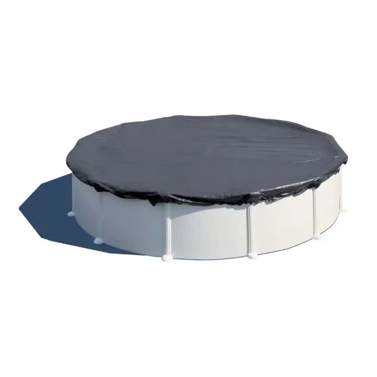 Cubierta de invierno para piscina redonda de acero Ø540 cm Premium Gre