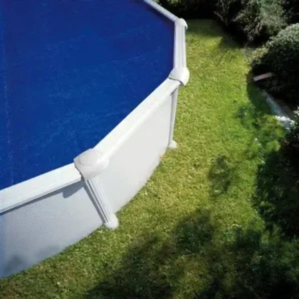 Cobertor isotérmico para piscina redonda de acero Ø395 cm Gre