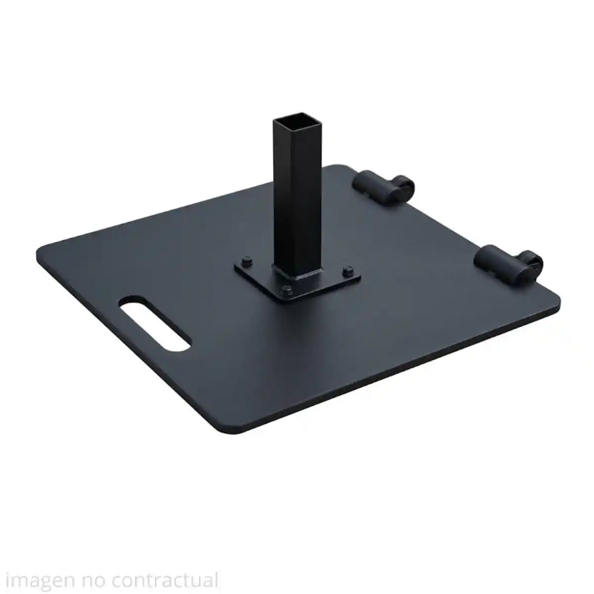 IASO BS-22 base negra con ruedas para sombrilla Antibes