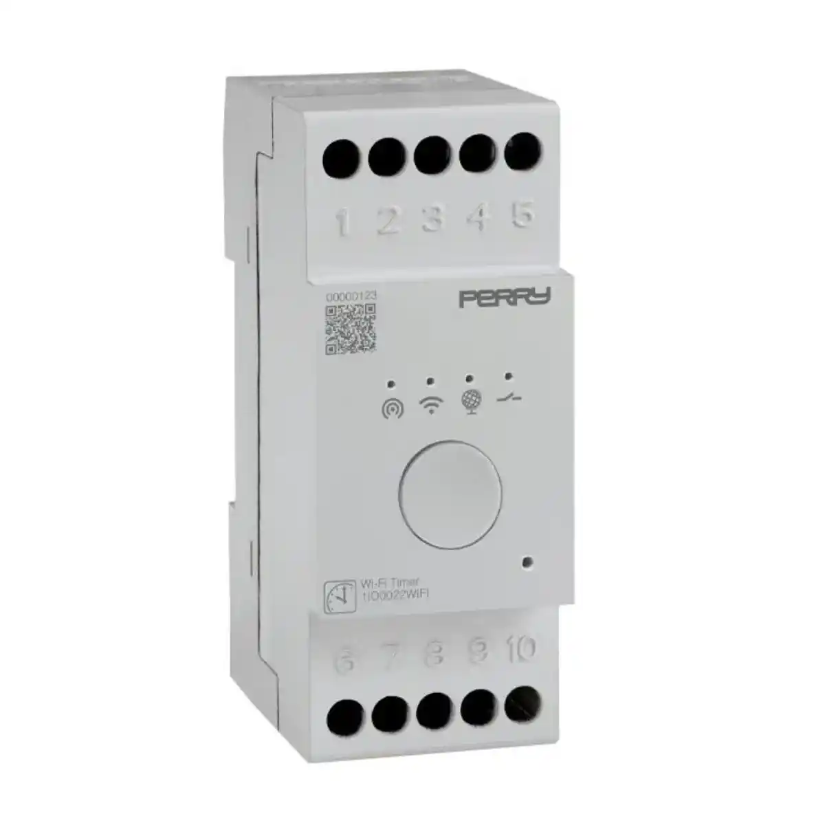 Interruptor horario Wi-Fi multifunción Perry 1IO 0022WIFI – 2 módulos DIN