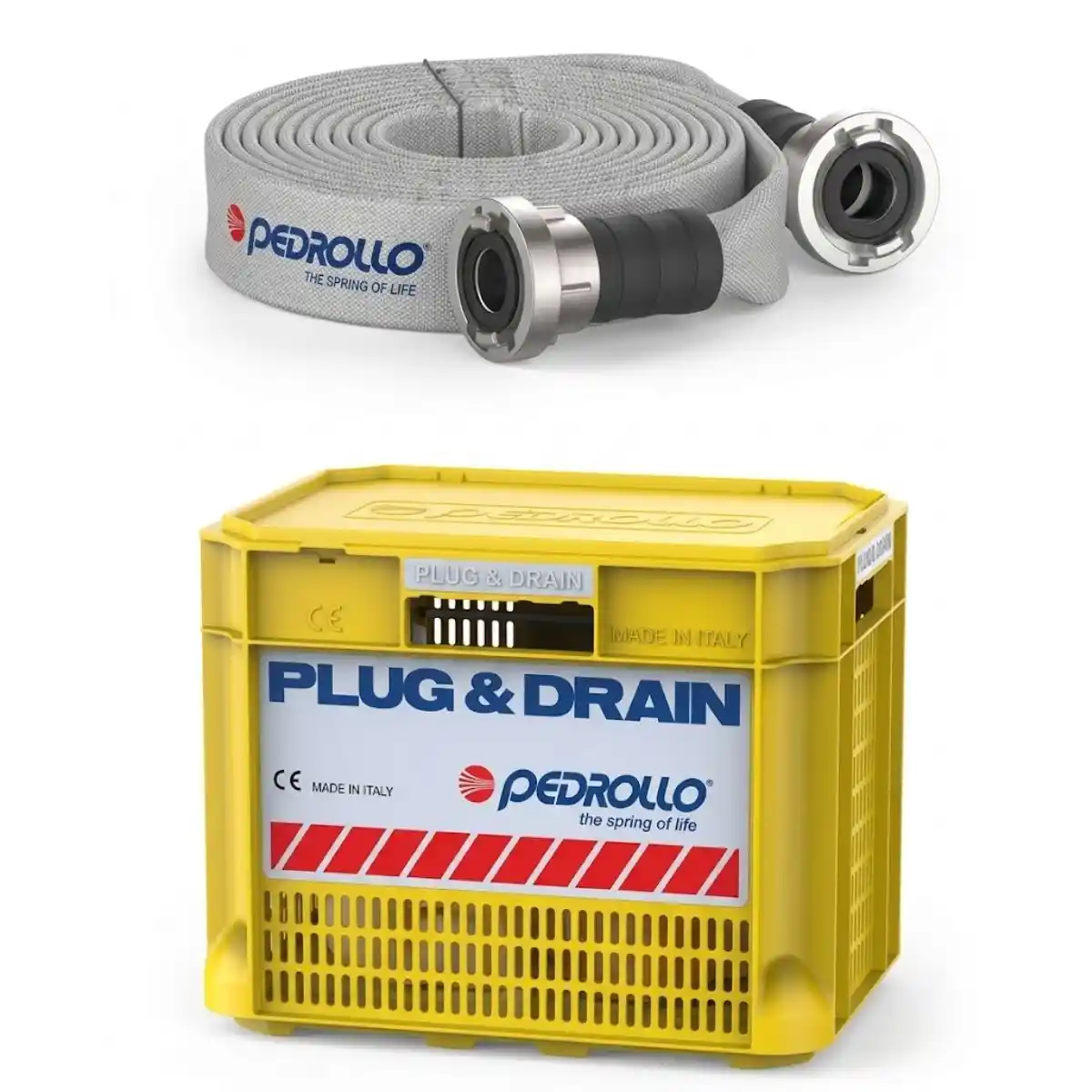 Kit de achique de emergencia contra inundaciones Pedrollo Plug & Drain – RX