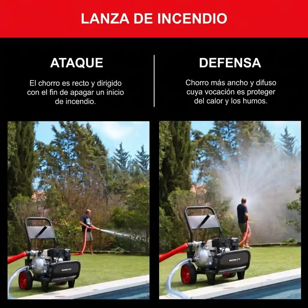 Motobomba contra incendios para piscina Poolex Pool Sam 7 CV - Imagen 18