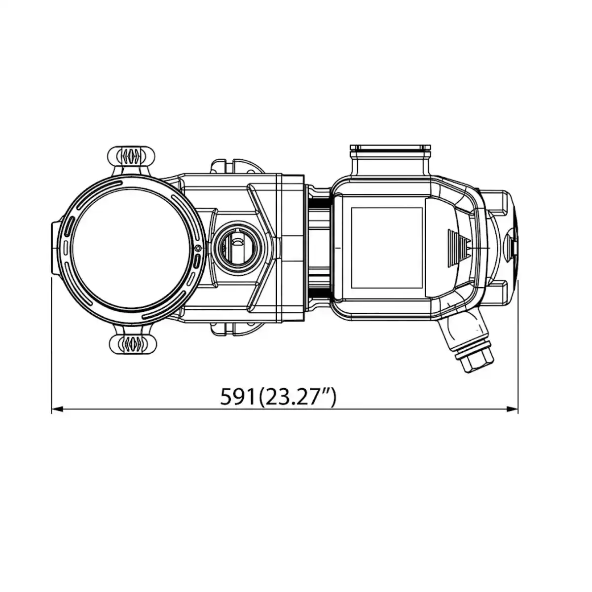 Bomba de piscina de velocidad variable Bravia VS 1,5 CV QP - Imagen 7