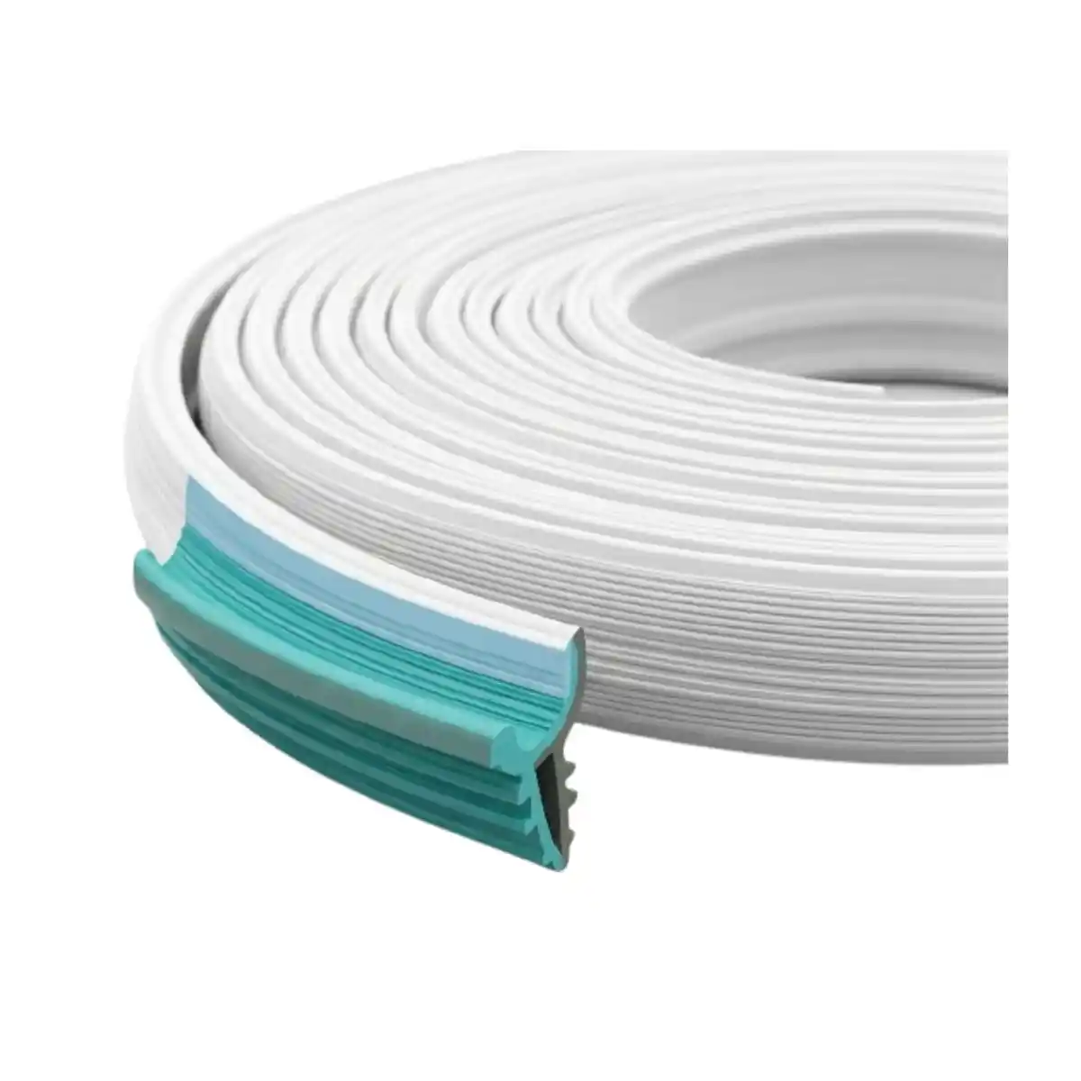 Hung stop flexible blanco Rollo 50 metros