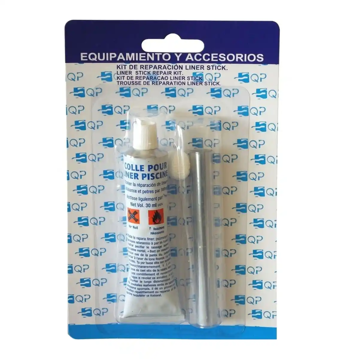 Kit de reparación liner PVC para piscinas 615211 – 6 Unidades