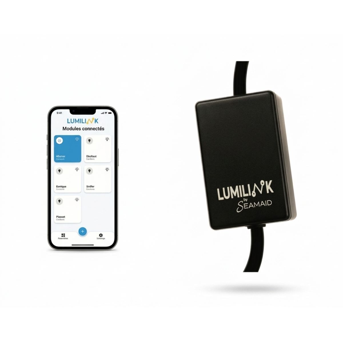 Módulo Bluetooth Lumilink SeaMAID para control de iluminación de piscina