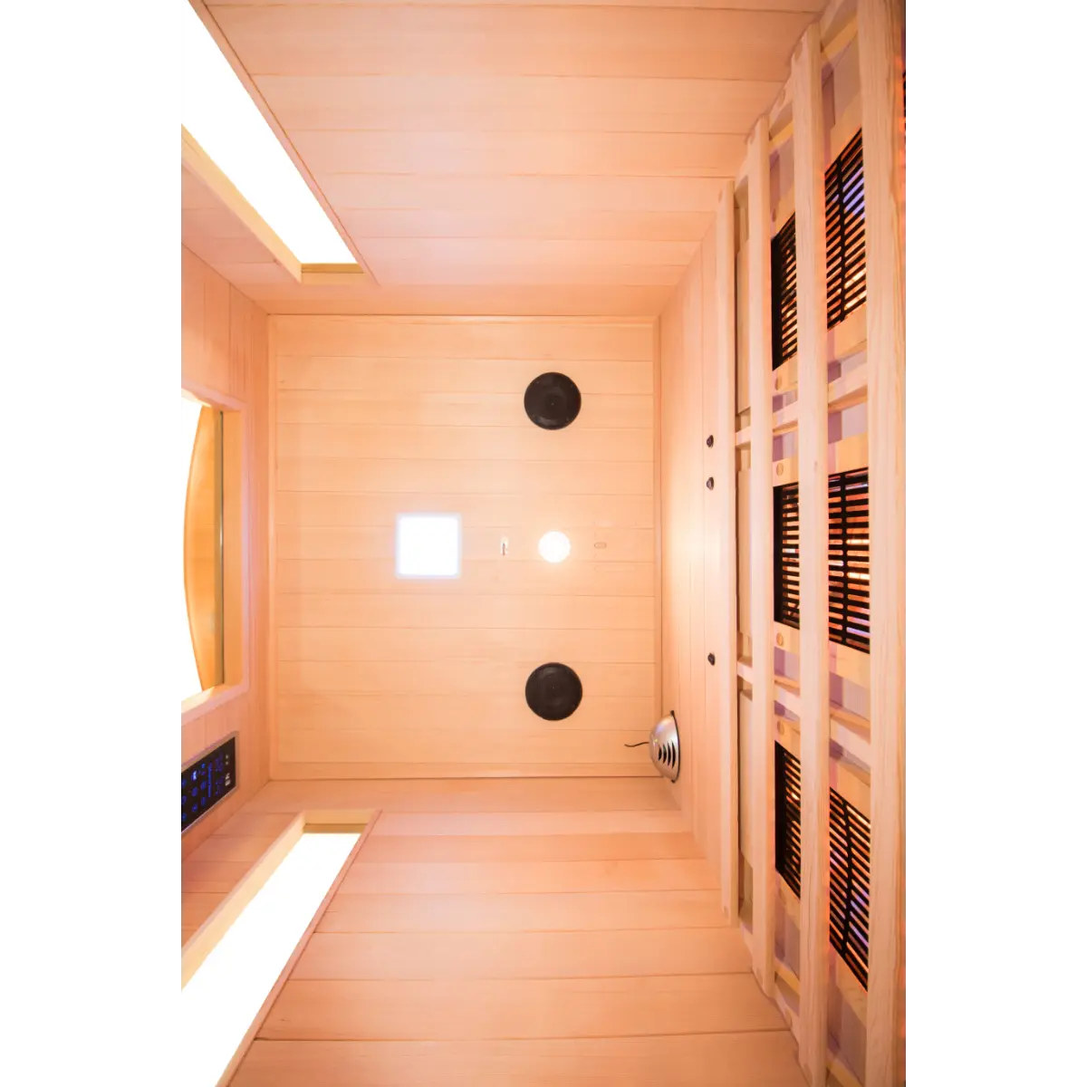 Sauna de infrarrojos de 2 plazas Apollon Quartz France Sauna