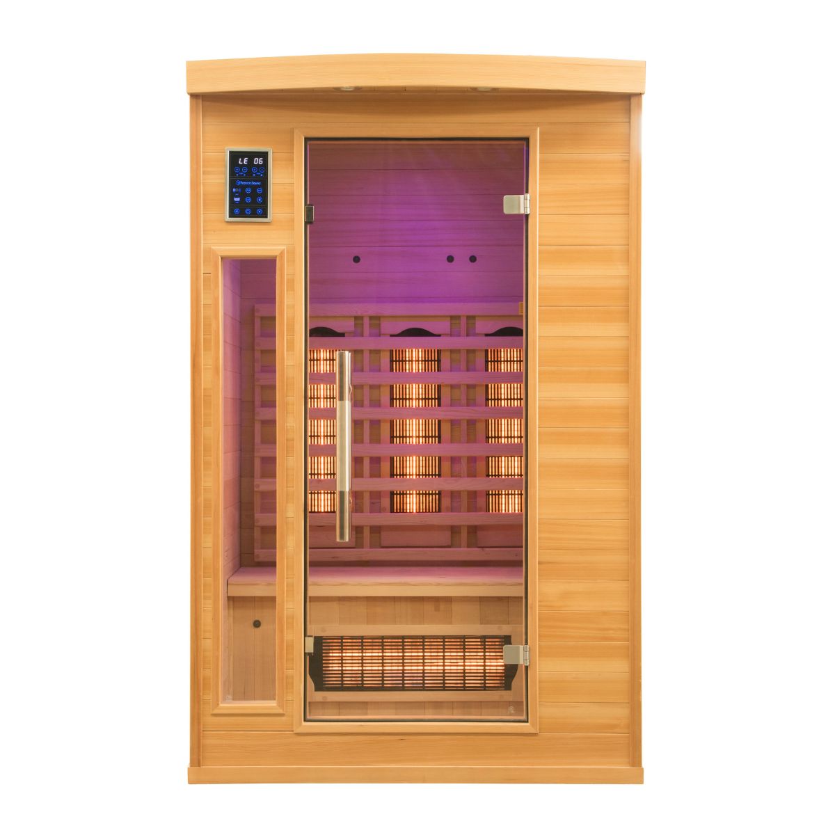 Sauna de infrarrojos de 2 plazas Apollon Quartz France Sauna