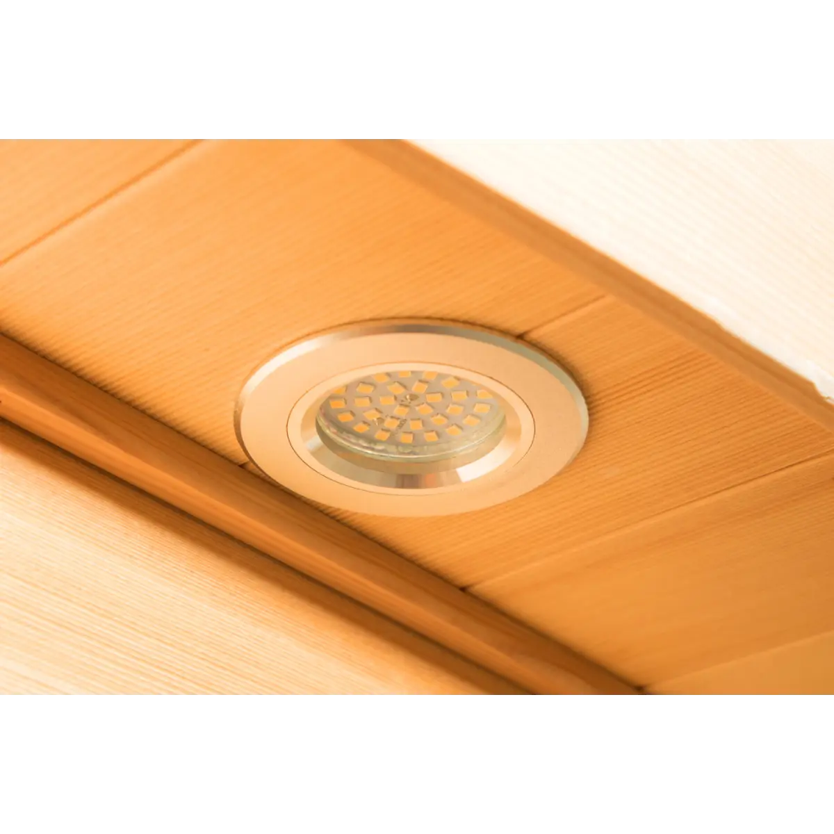 Sauna de infrarrojos angular de 2/3 plazas Apollon Quartz France Sauna - Imagen 12