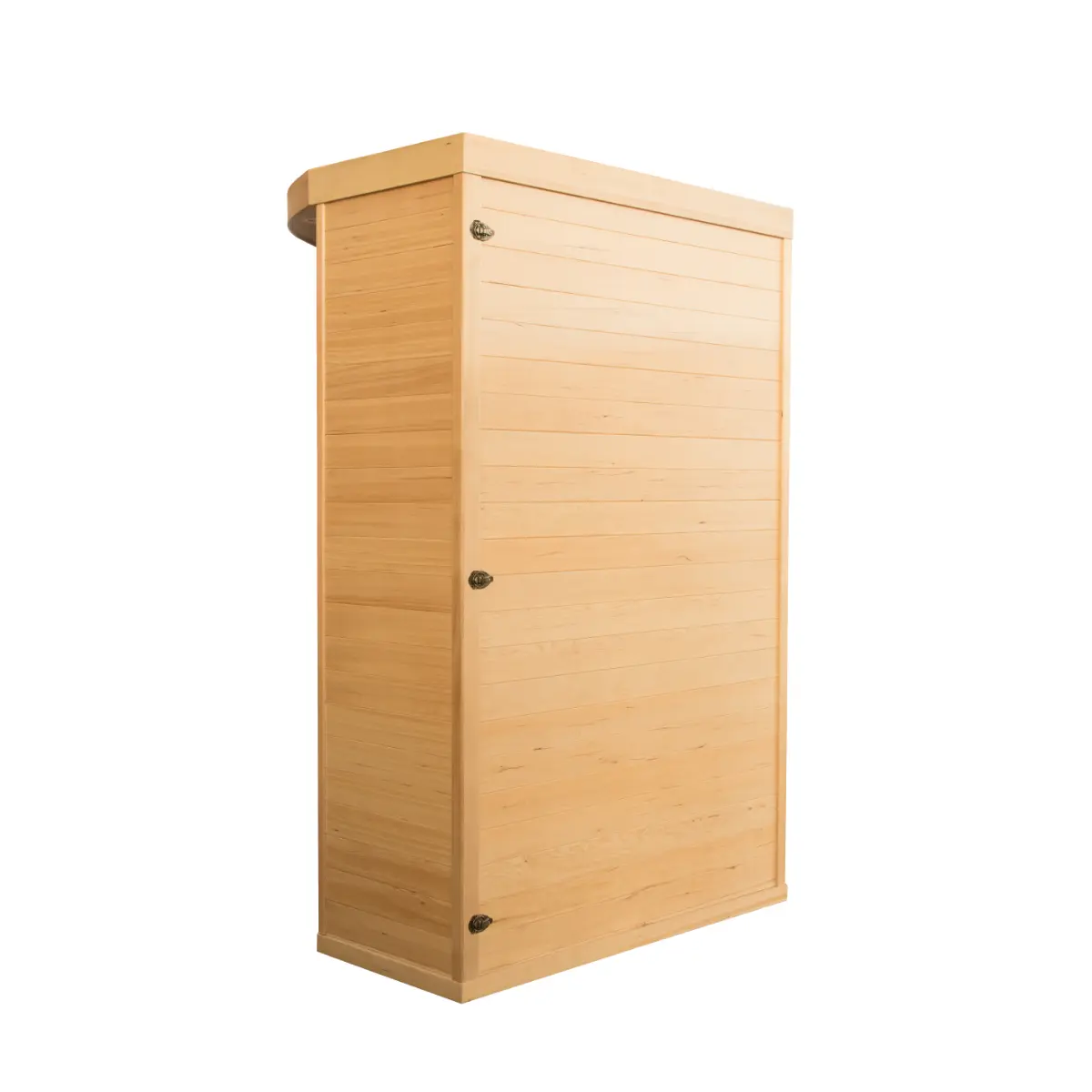 Sauna de infrarrojos angular de 2/3 plazas Apollon Quartz France Sauna