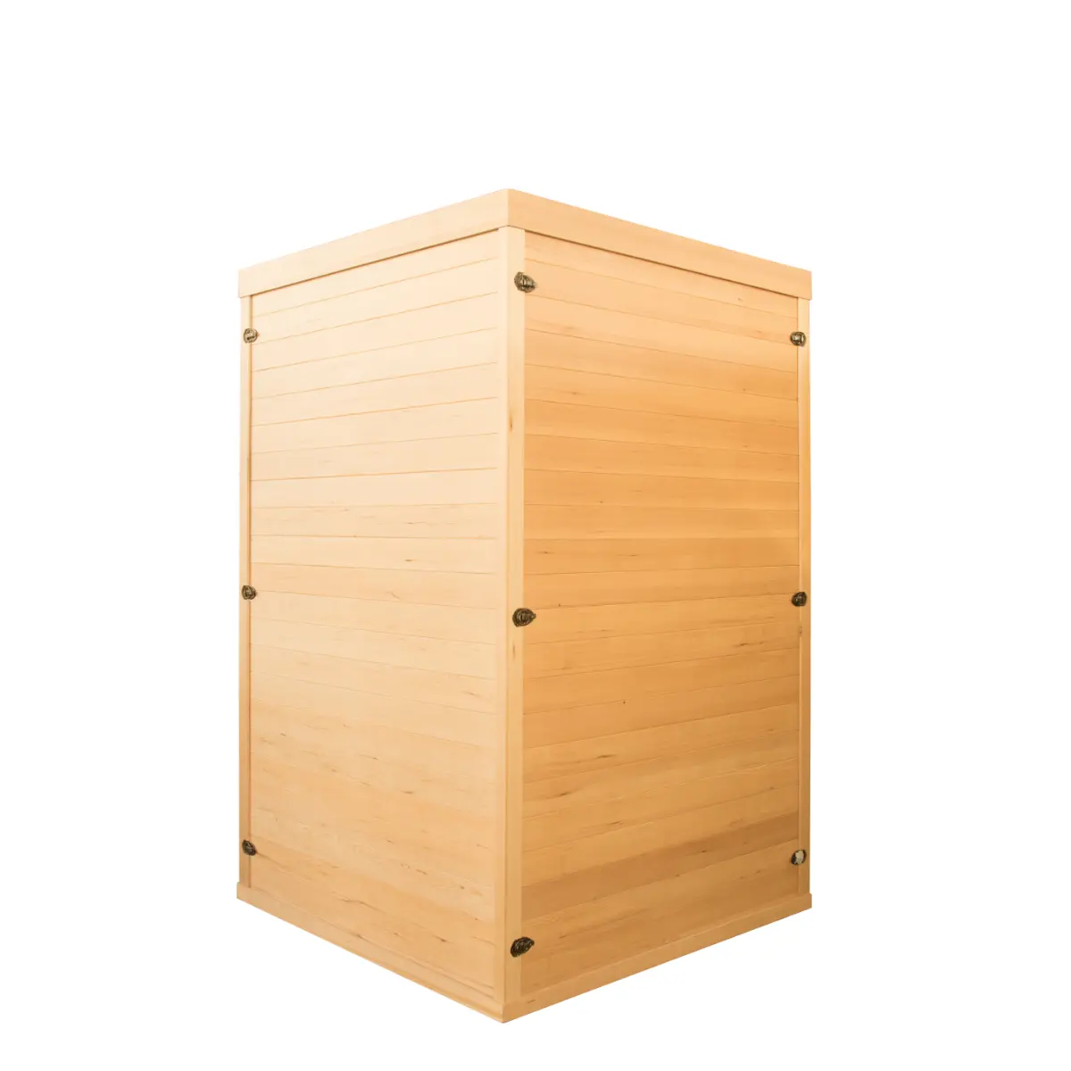 Sauna de infrarrojos angular de 2/3 plazas Apollon Quartz France Sauna